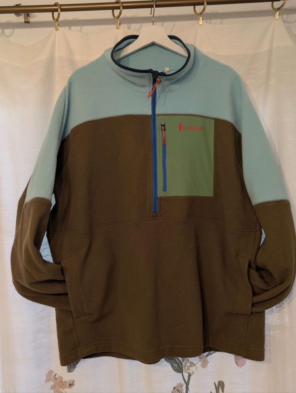 Cotopaxi Abrazo Men's Colorblock Fleece Pullover XL